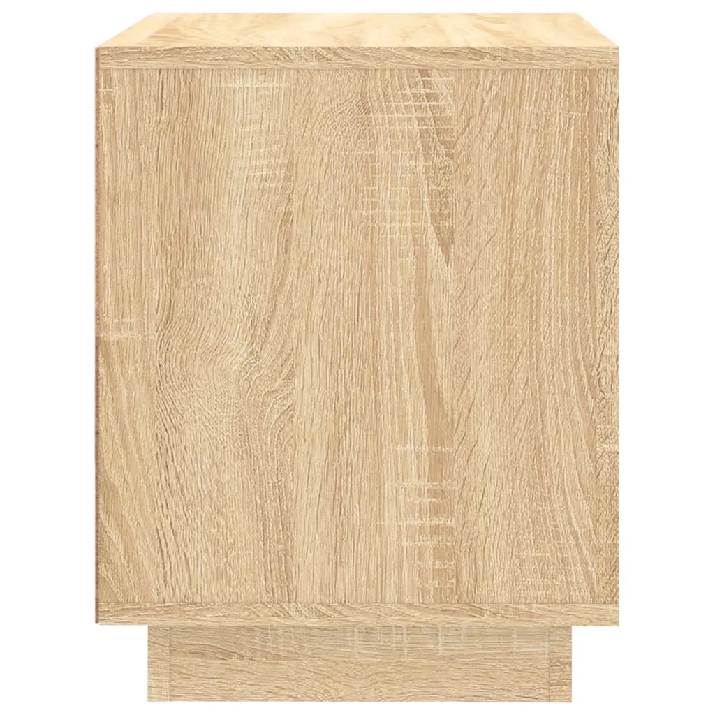 Comodini 2 pz Rovere Sonoma 44x35x45 cm in Legno Multistrato 819843
