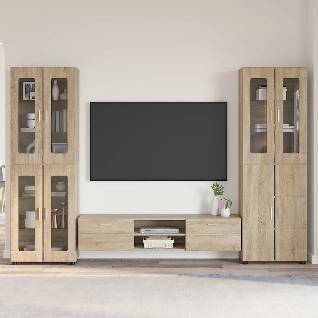 Set mobile TV FLORIN 3 pcs Rovere Sonoma Legno multistrato 3398006