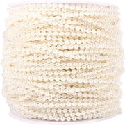 Decorazione di nozze DIY con guirlande di perle e corda con perle - 50m - 3mm - beige