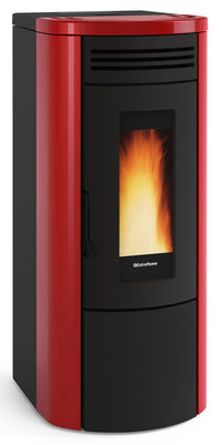stufa pellet 18,7 kw costanza idro bordeaux cod:ferx.96238