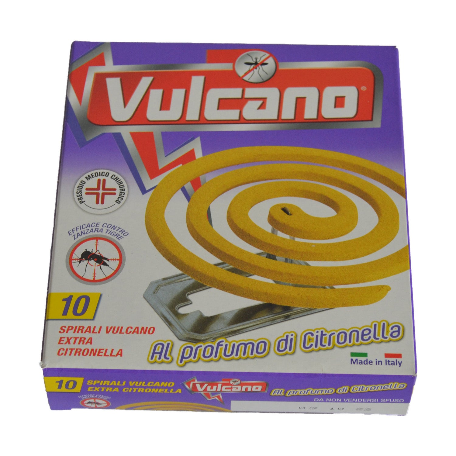 SPIRALI VULCANO PROFUM.10 pz.