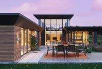 Tavolo da Giardino 180x90x75 cm in Alluminio Cameron Antracite