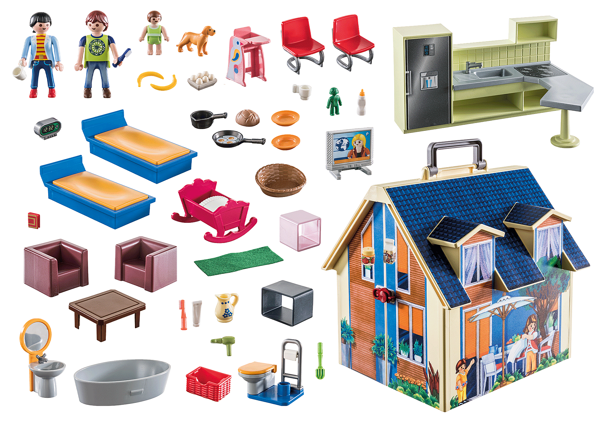 Nuova Casa delle bambole portatile