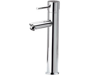 Rubinetto lavabo alto senza scarico ideale per i moderni lavabi da appoggio. suvi, daniel rubinetterie