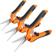 Set di 3 seghe da giardino 6,5" - Seghe in acciaio con lame precise - Ideali per potare, tagliare e rifinire le estremità
