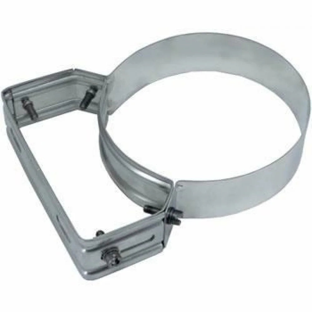 Inox mono parete aisi 316 fascet ta murale regolabile d.180