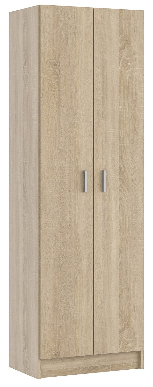 kit armadio 2 ante multiuso 5 ripiani 59x37x180 rovere canadian cod:ferx.96248