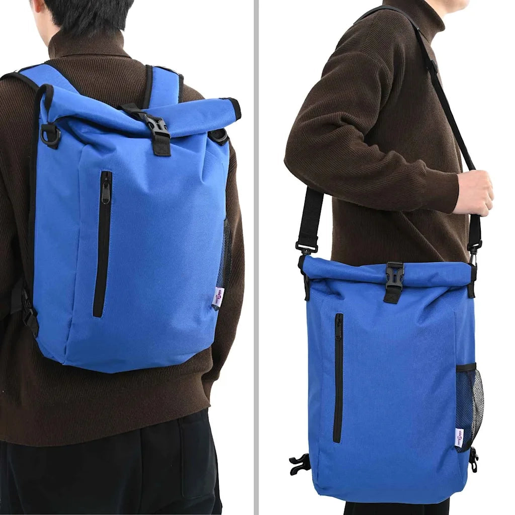 Borsa per biciclette Blu 31 x 13 x 58 cm Poliestere 42008092