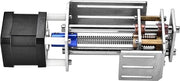 Rete lineare in acciaio inossidabile con guida Z a schermo in acciaio inossidabile 60mm - Freni DIY - Rete lineare - Motore a passi a due fasi a 4 fili - Lavorazione del legno - Macchina di fresatura CNC .