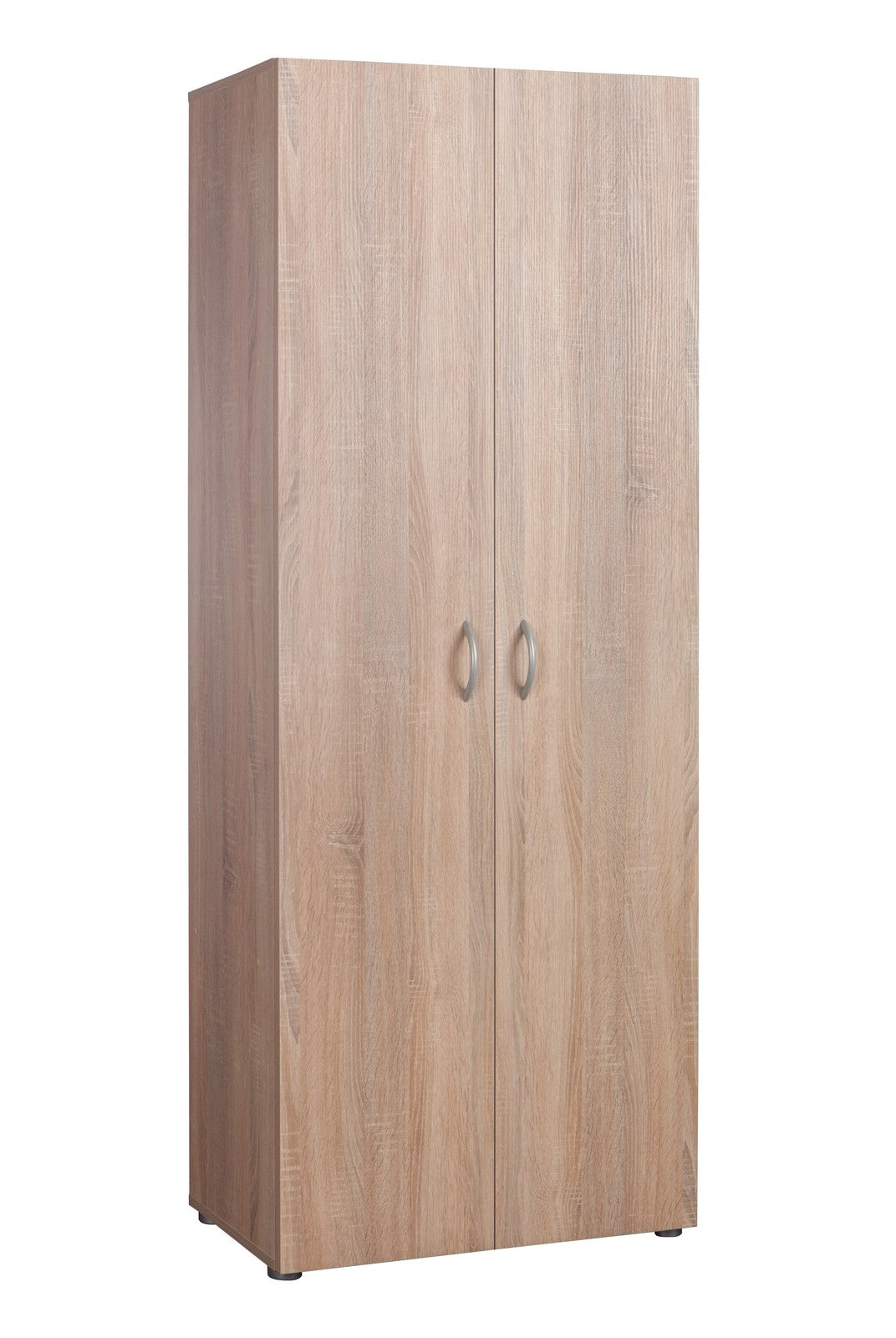 kit armadio 2 ante scarpiera 7 ripiani 70x36x181 rovere sonoma cod:ferx.96258