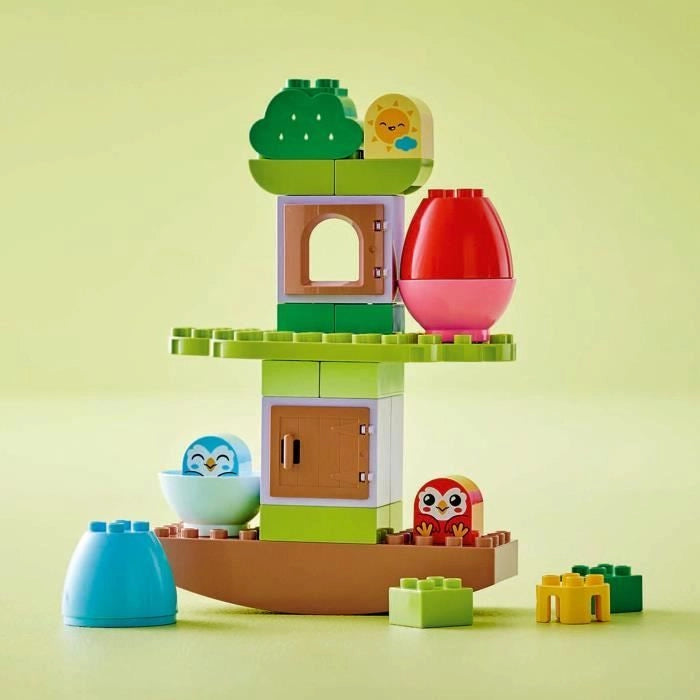 LEGO DUPLO Il mio primo albero oscillante e impilabile 10440 - Giocattolo interattivo per neonati