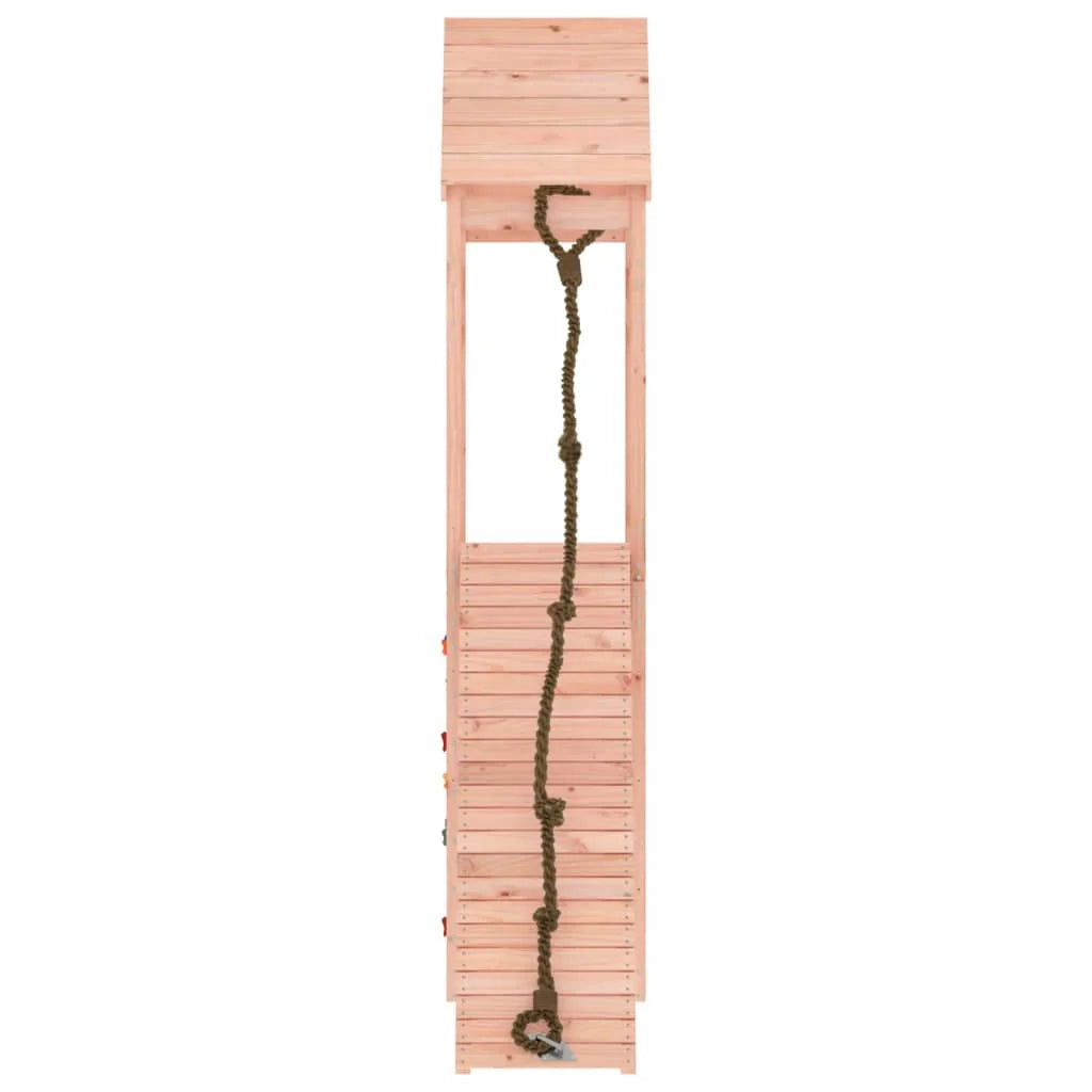 Casetta con parete da arrampicata 55 x 175 x 264 cm Legno massello Douglas 02_0004680