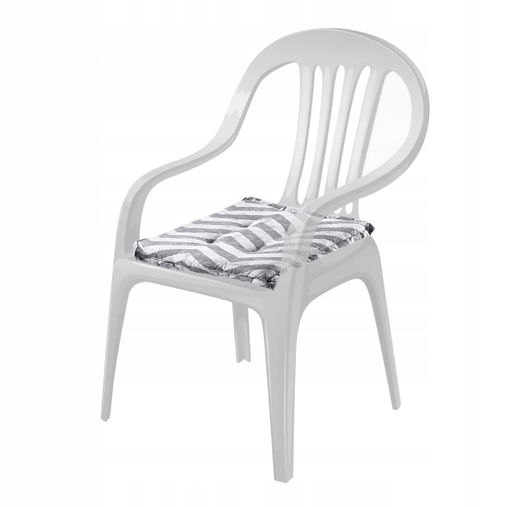 Cuscino per sedia da giardino KADAX, balcone, terrazzo, giardino, 43x43 cm, comodo