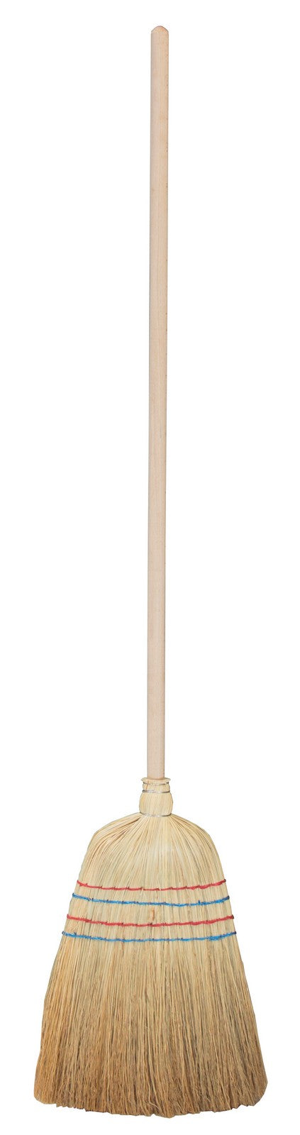 scopa in saggina "standard" con manico cod:ferx.96275