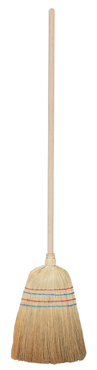 scopa in saggina "standard" con manico cod:ferx.96275