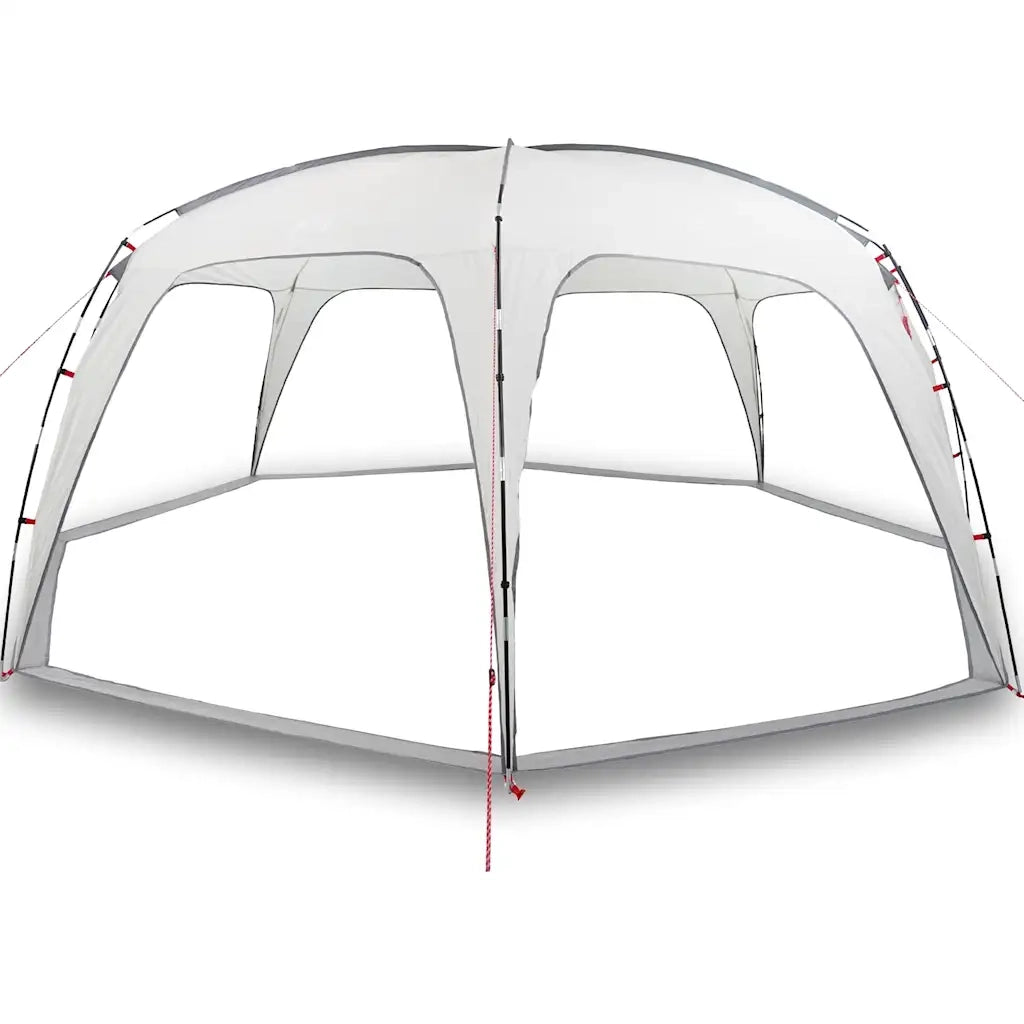 Tenda per Feste-Tenda da campeggio Grigia Impermeabile 572764