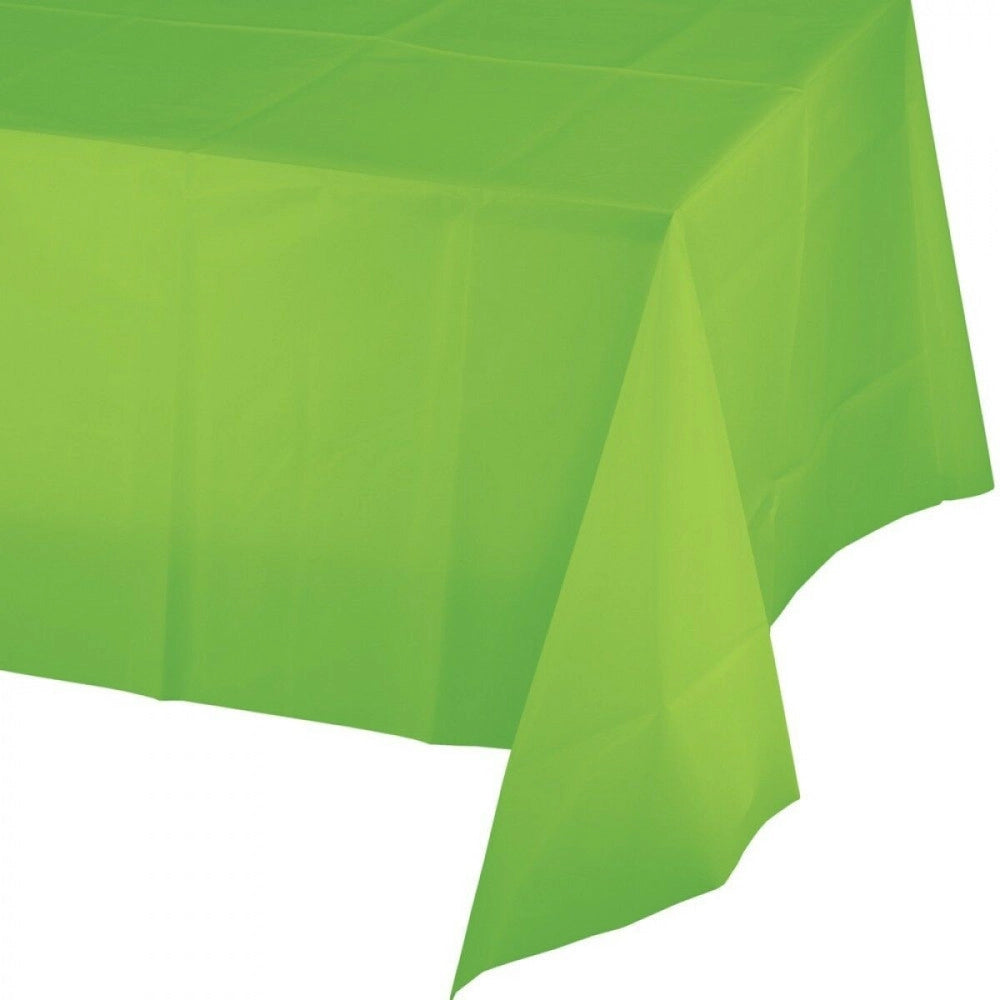 Trade Shop - Tovaglia Plastificata Rettangolare Tavolo Tavola 137x183cm Verde -