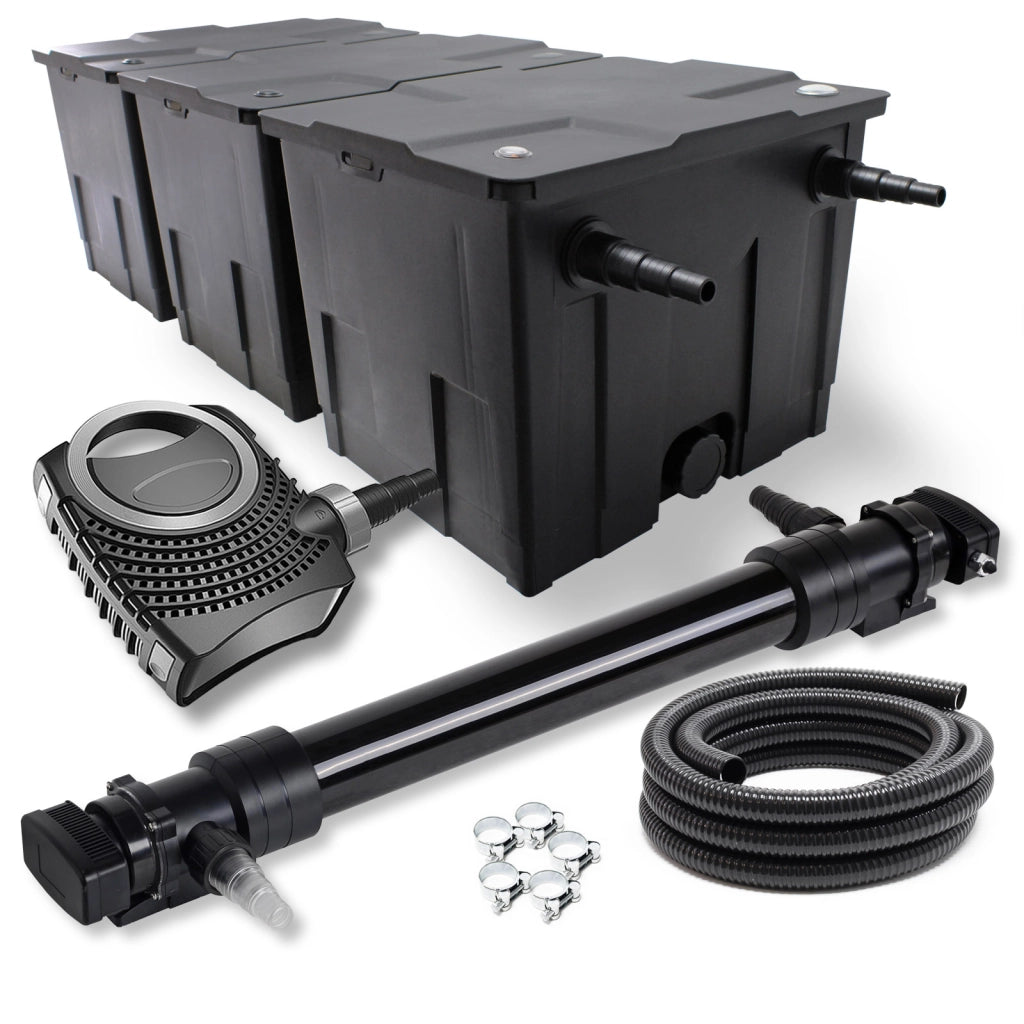 Set per laghetti CBF-350C chiarificatore CUV-672 72W pompa NEO12000