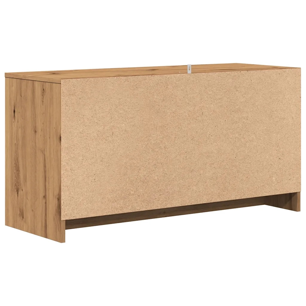Mobile TV Rovere Artigianale 102x37,5x52,5 cm Legno Multistrato