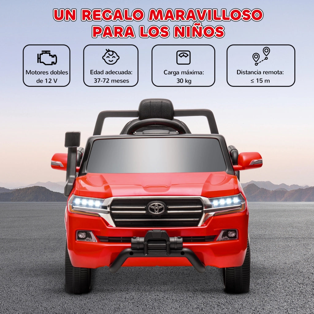 Auto Elettrica Bambini 3+ Anni ¨C zephmum ¨C Rosso