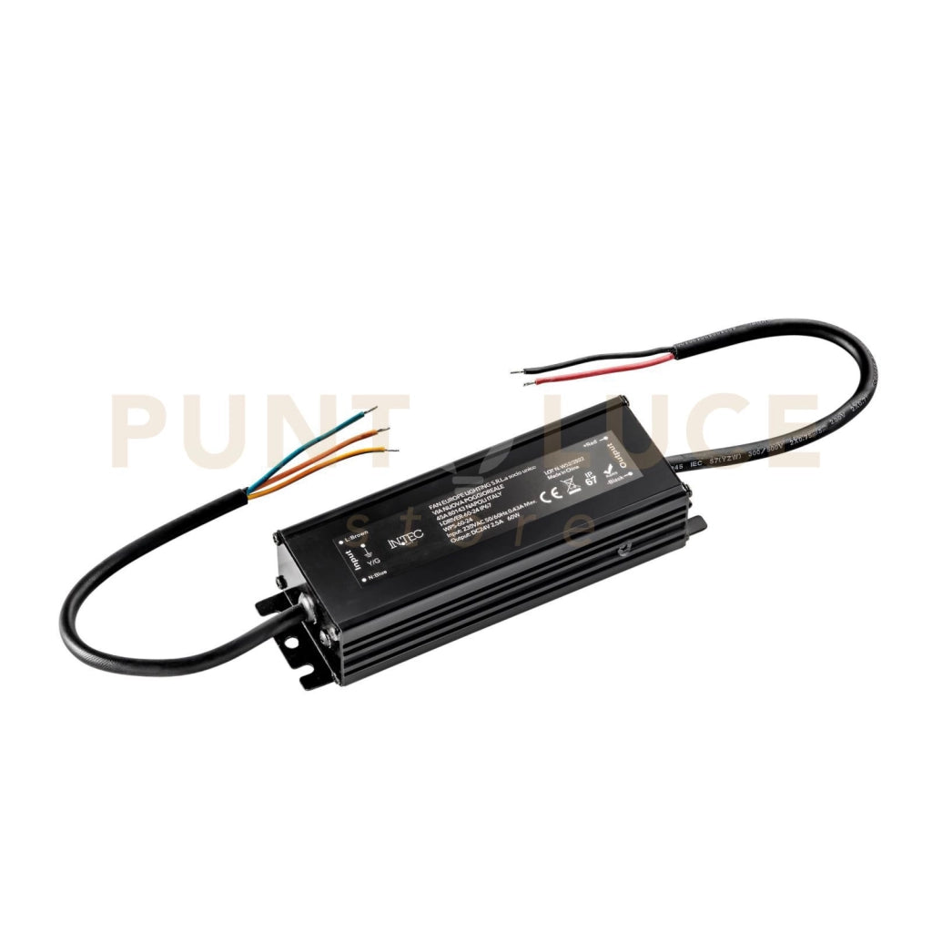 I-DRIVER-60-24-IP67 DRIVER 24V 60W 2,5A AC176-264V IP67 16X5X3,1CM