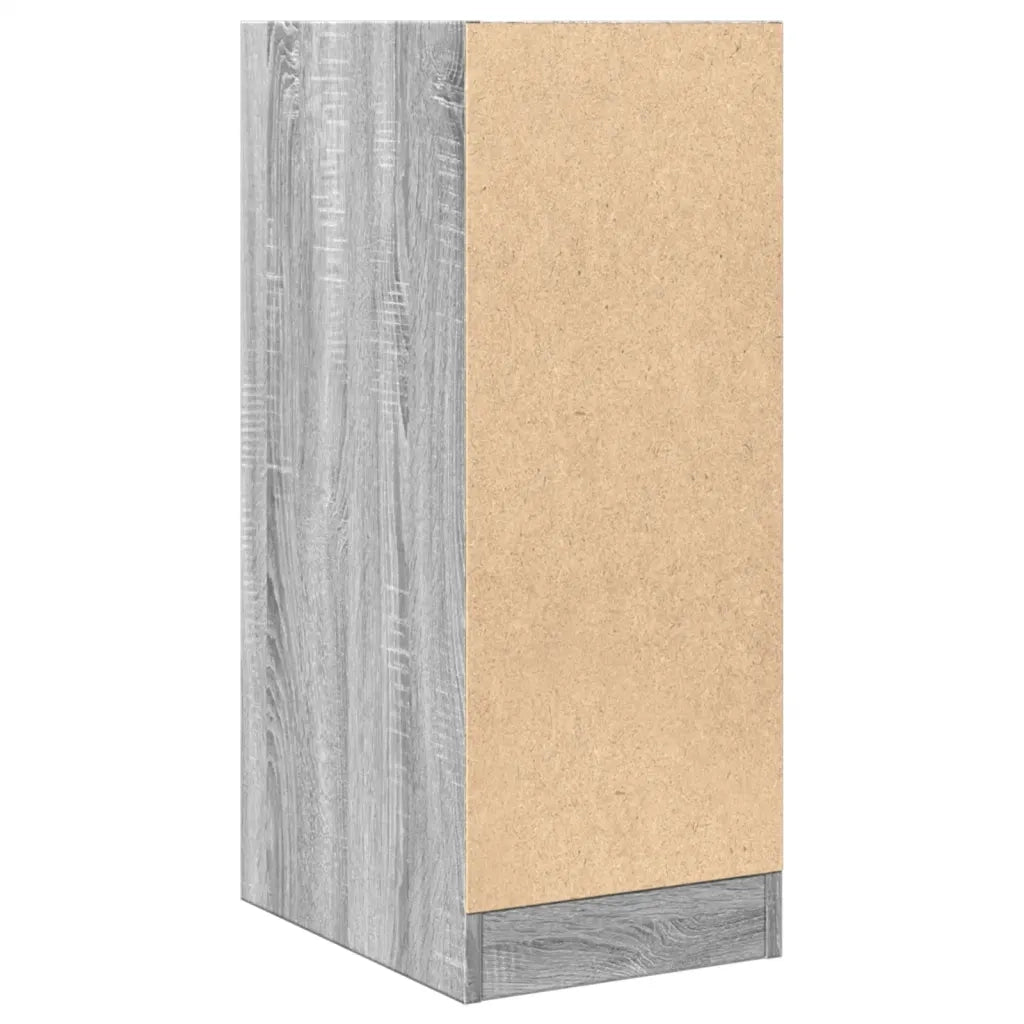 Mobile da farmacia con vani portaoggetti multifunzionali 30 x 41 x 77,5 cm in legno ingegnerizzato Sonoma grigio 02_0050606