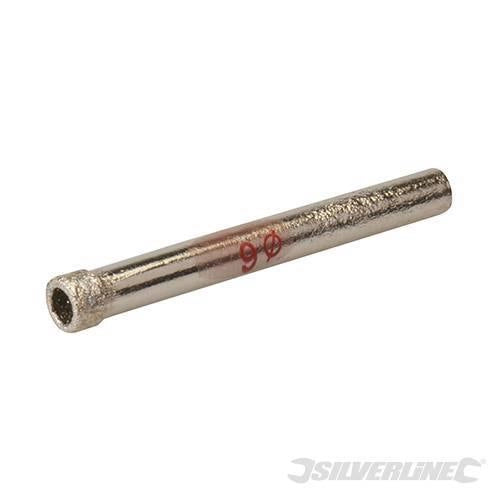 Sega a tazza diamantata 6 mm ideale per trapani elettrici silverline