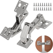 Serrature per armadi in legno 2 x 175 gradi softclose - inclusi 18 viti - serrature per porte di armadi