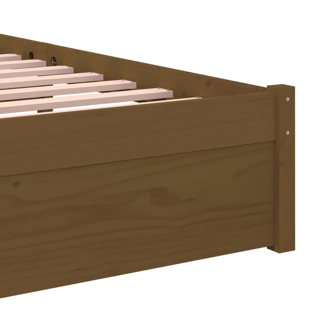 Giroletto Ambra in Legno Massello 90x190 cm Single