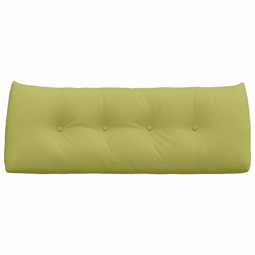 Cuscino per Schiena | Cuscino dorsale Verde chiaro 120 x 24 x 50 cm Tessuto