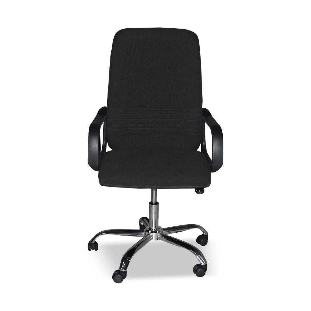 Poltrona ufficio nera 65x49.5 cm
