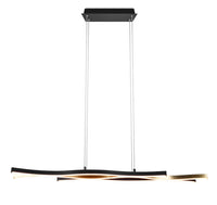 Lampada a Sospensione da Interno a LED in Metallo Ottone Opaco