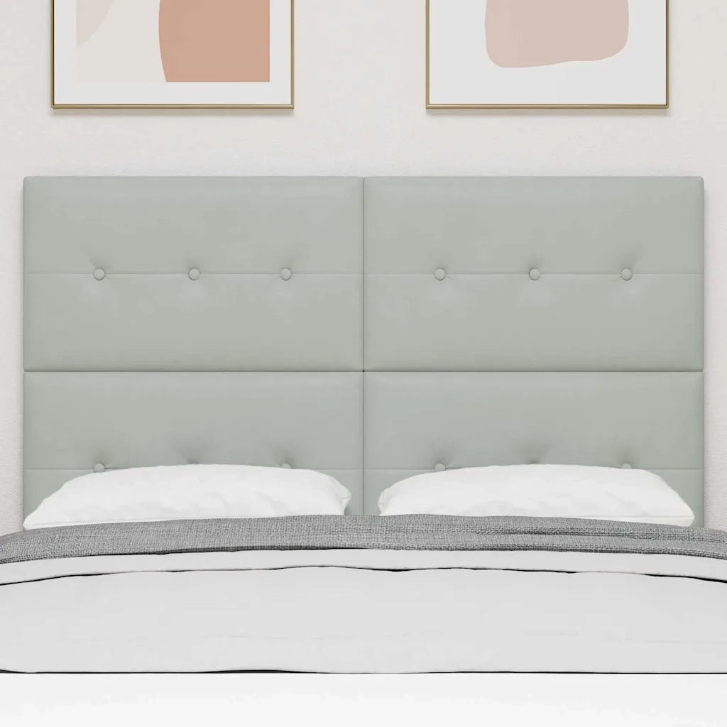 Testiera Grigio chiaro 160 cm Velluto 3337841