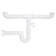 Sifone Moplen 2 Vie Completo Pl.