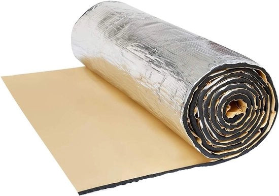 Mat Geluidsisolante 6 mm x 152 cm x 100 cm - Isolante Anti-Dreun - Mat Akoestico - Isolante Acustica - 16,36 Metri Quadrati