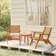 Set da Bistrot 3 pz in Legno Massello di Acacia 316253