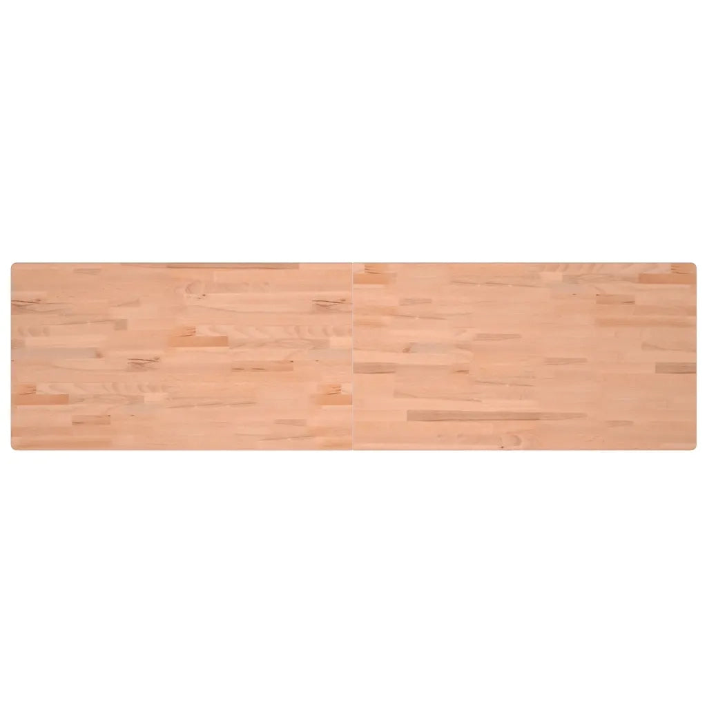 Banco da Lavoro 200x55x81,5 cm Legno Massello Faggio e Metallo