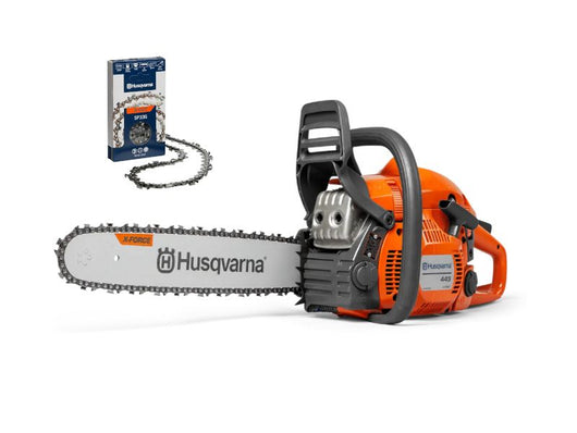 Motosega Husqvarna 445 II a scoppio 45.7cc barra 40 cm multiuso