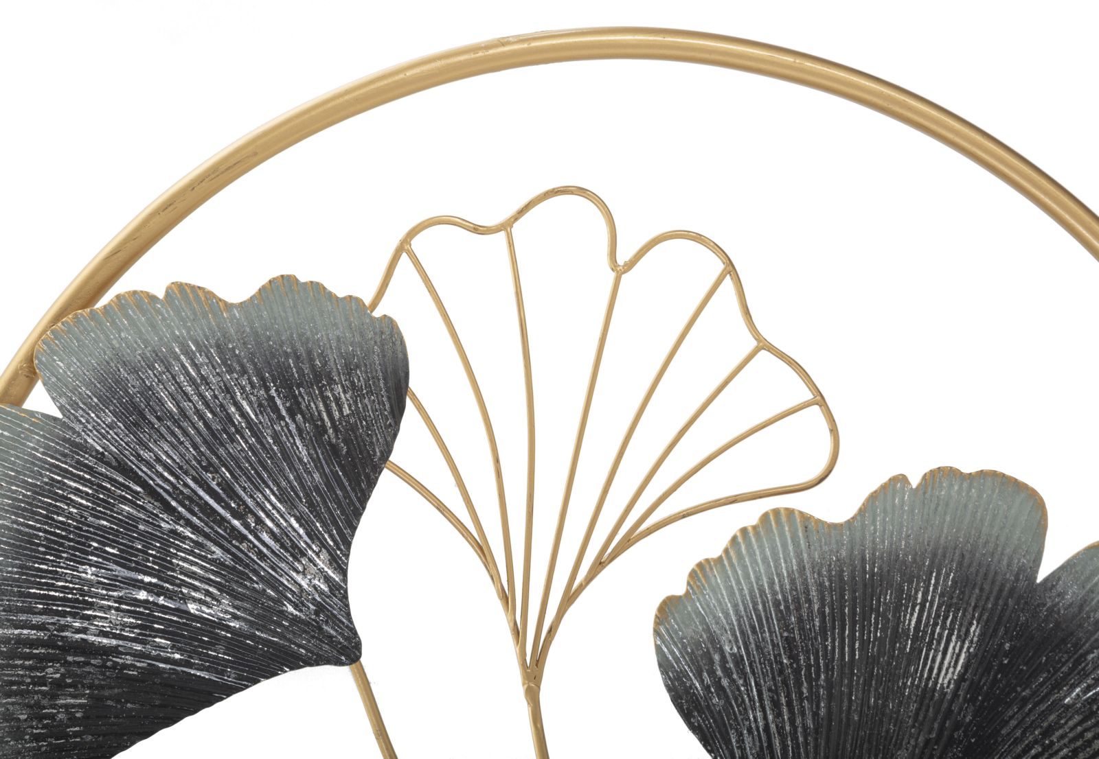 Pannello da Muro Flower Simple Ø 45,5x3,5 cm in Ferro