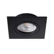 Faretto incasso soffitto Kanlux DALLA quadrato nero GX5.3