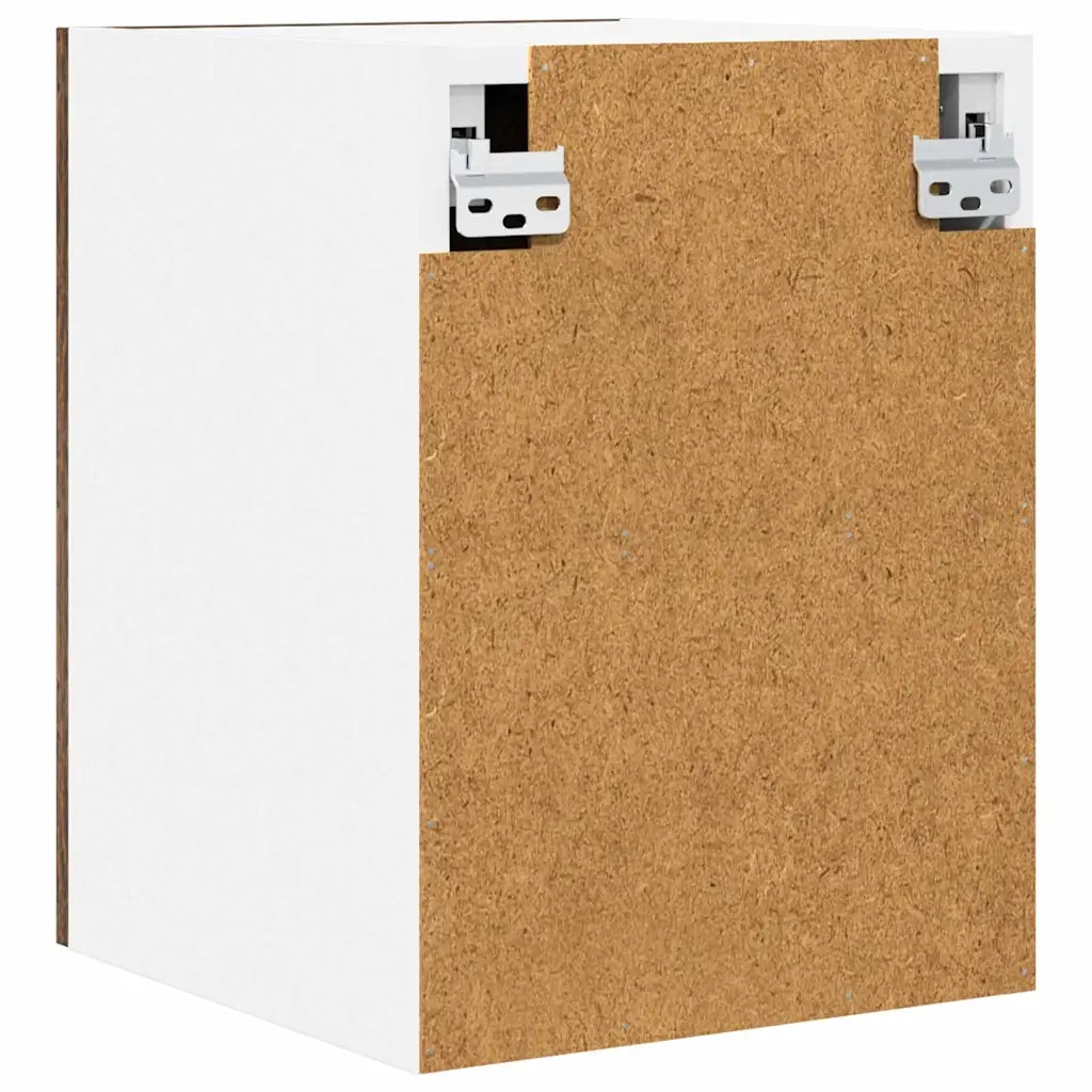Armadio pensile Rovere Affumicato e Bianco 30 x 31 x 40 cm 884122