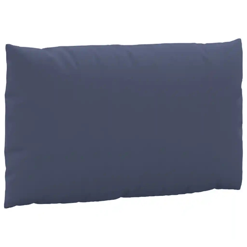 Cuscini per Pallet 3 pz Blu Marino in Tessuto Oxford
