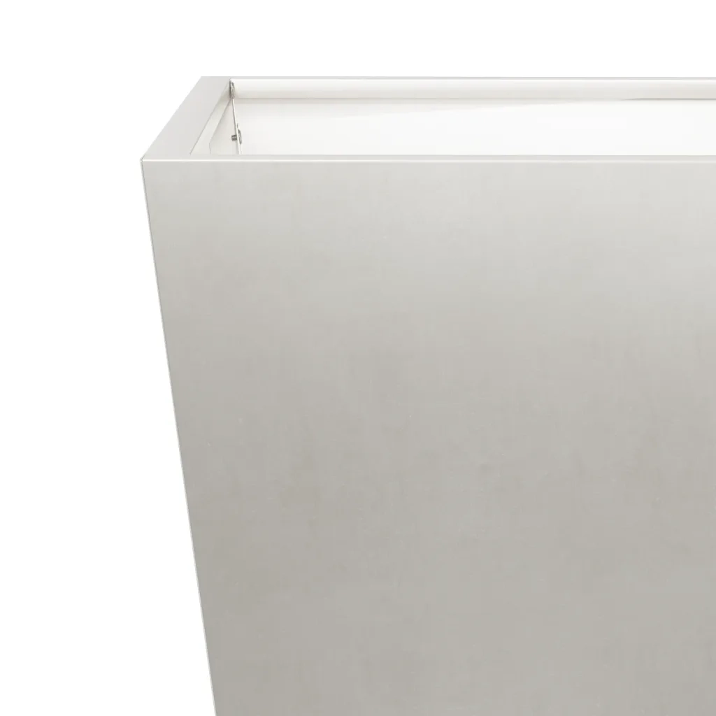 vidaXL Fioriere da Giardino 2 pz 30x30x30 cm in Acciaio Zincato