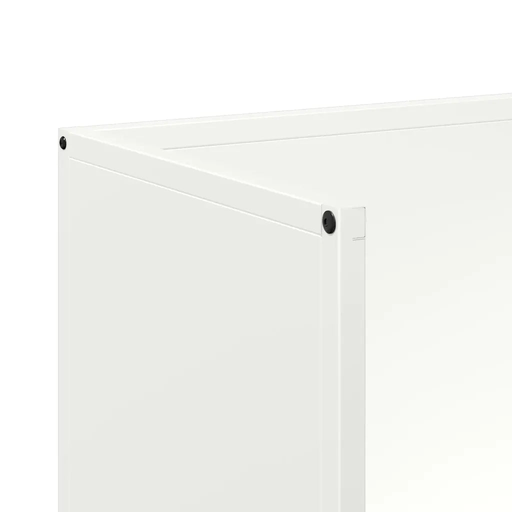 Rastrelliera per Legna da Ardere Bianca 40x30x80 cm CFW8084958