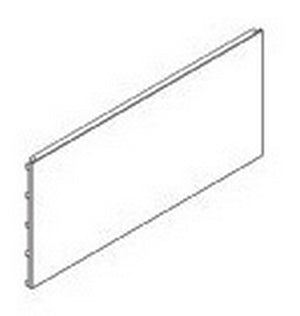 zaf scaffalatura pannello liscio cm 47x100 grigio cod:ferx.96354