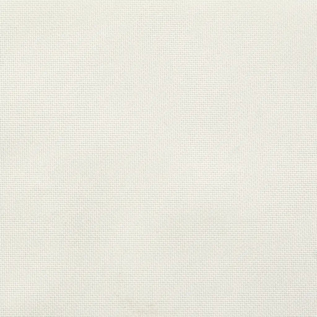 Cuscino per Lettino Prendisole Crema MÃ©lange 186x58x4cm Tessuto