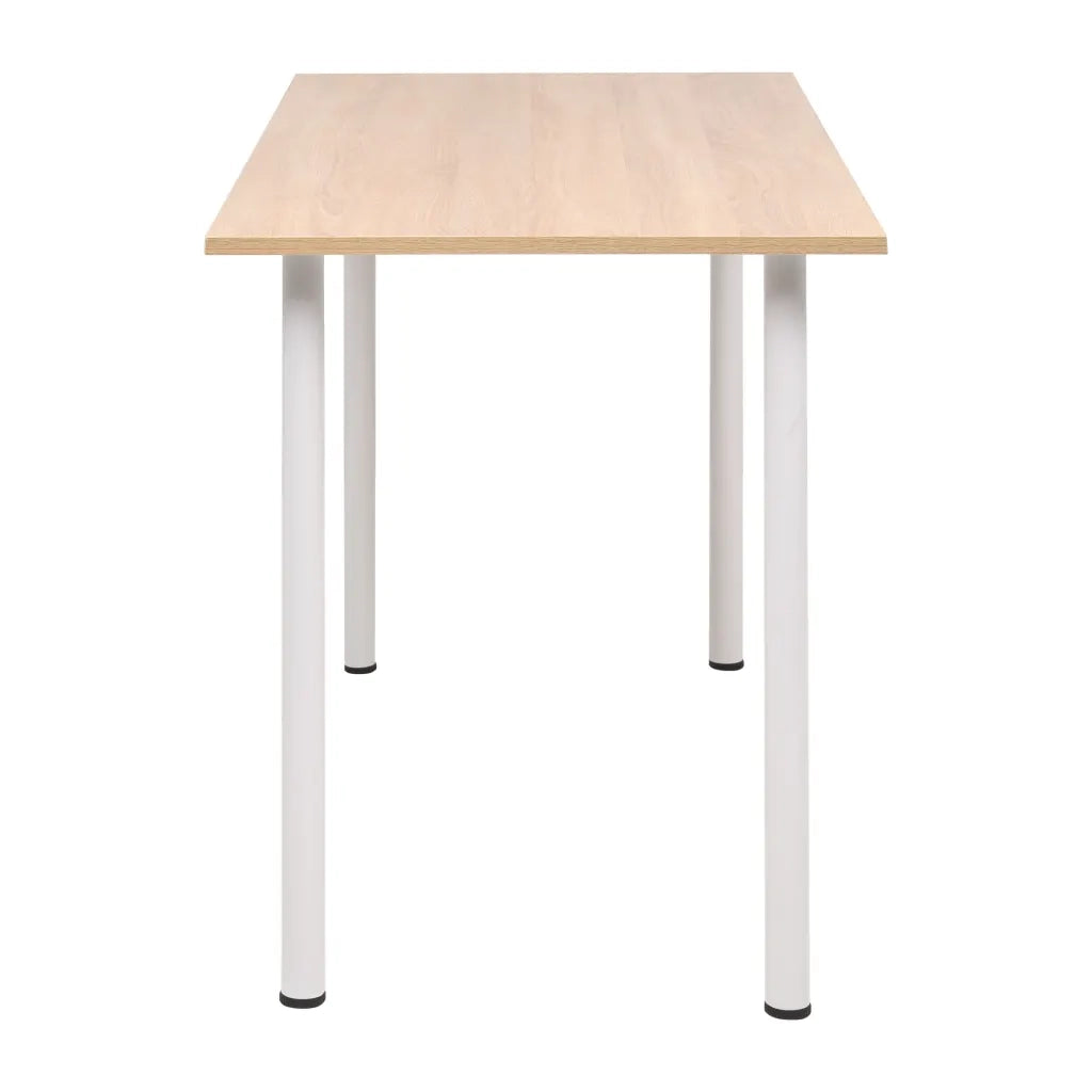 Tavolo da Pranzo 120x60x73 cm Rovere e Bianco 245728