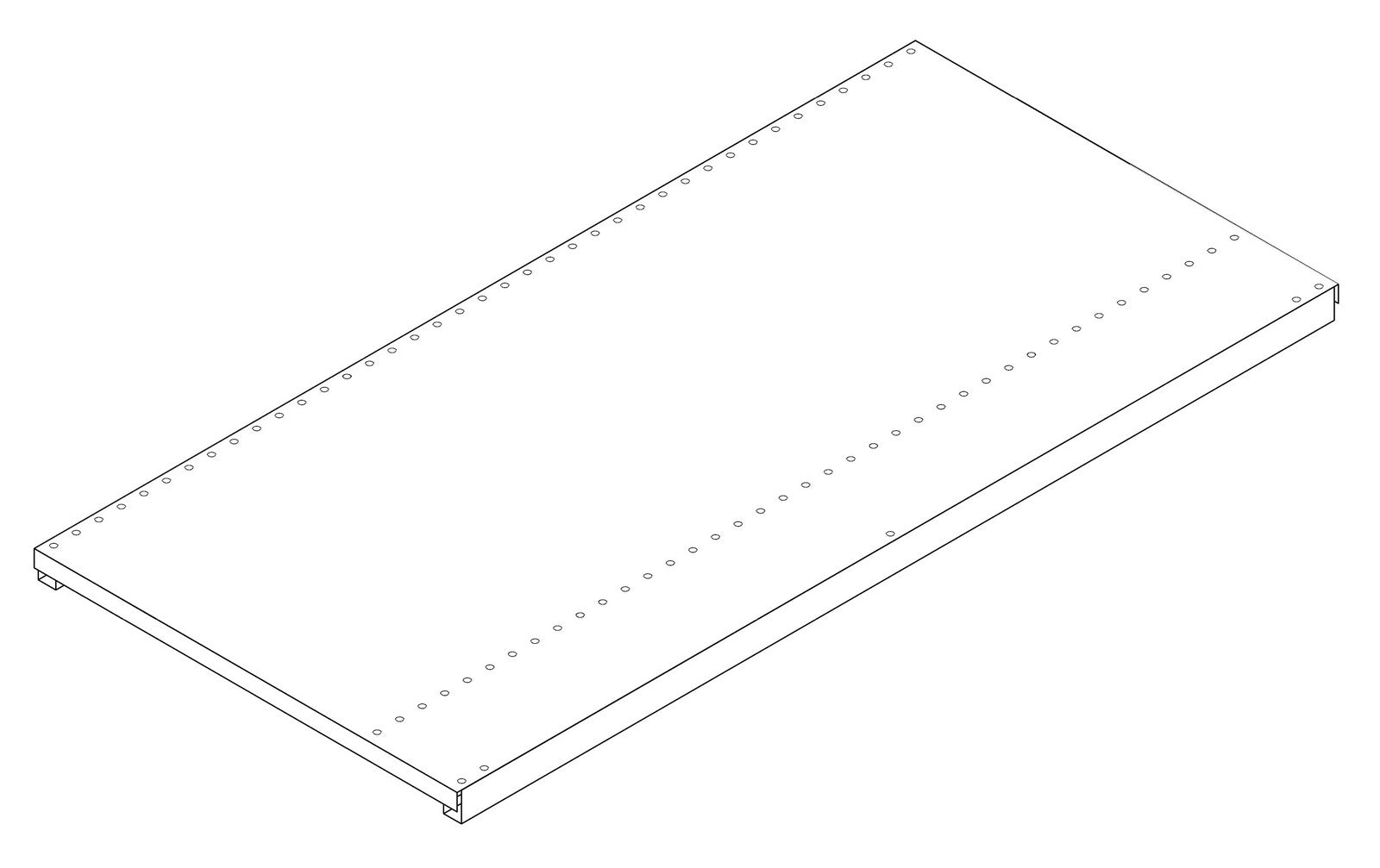 zaf scaffalatura ripiano intero cm 50x100 grigio cod:ferx.96362