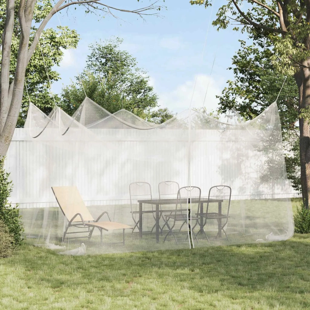 Zanzariera da giardino 156 Mesh Bianco 3 x 4,5 x 2,5 m 42033539