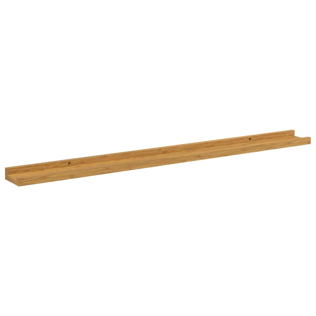 Scaffale da parete 2 pcs Beige 100 x 9 x 3 cm Legno multistrato 42020034